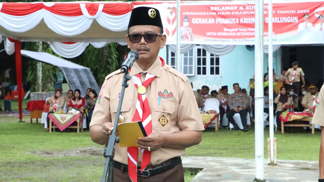 Kwarcab Gerakan Pramuka Kabupaten Simalungun Laksanakan Peringatan Hari ...