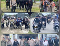 TNI- POLRI Laksanakan Patroli Gabungan Skala Besar Jelang Pilkades Serentak