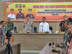 Bupati Simalungun Ikuti Apel Sinergi Dalam Memelihara Situasi Kamtibmas Di Wilayah Sumatera Utara