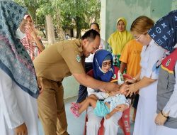 Puskesmas Bandar Masilam Giat Lakukan Sub Pin Polio Didua Nagori