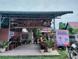 Calon Pangulu Bandar Rejo Nomor 1 Suparman Gelar Acara Coffee Morning Bersama Team Pemenangan