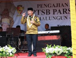 Bupati Simalungun bersama Istri Hadiri Pengajian Akbar PPTSB Parsidomu Simalungun-Siantar di Kecamatan Ujung Padang