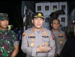 Kapolres Simalungun Hingga Malam Laksanakan PAM Pergeseran Kotak Suara Ke PMPN