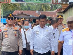 Kapolres Simalungun Dampingi Kunjungan Kapolda Sumut Tinjau Pelaksanaan Pilpanag