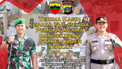 Kapolres Simalungun Ucapkan Terima Kasih Kepada Masyarakat Simalungun Pilpanag Berjalan Aman Dan Lancar