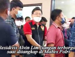 Residivis Alvin Lim Koar-koar Alumni Lemhannas Desak Ditjenpas Benahi Lapas Salemba