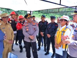 Wakil Bupati Simalungun Dampingi Kapoldasu Tinjau Infrastruktur Jalur Tol Sinaksak-Dolok Merawan