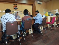 UPPA Satreskrim Polres Serang Dilaporkan Orang Tua EDT (14) di Yanduan Propam Polda Banten