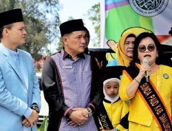 Bupati Simalungun dan Bunda PAUD Wisuda 450 Santriwan/Wati TKA/TPA di Kabupaten Simalungun