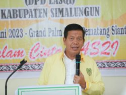 Hadiri Raker Perdana DPD LASQI, Bupati Simalungun : LASQI Garda Terdepan Tingkatkan Moralitas Generasi Muda