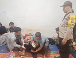 Polsek Raya Olah TKP Pria 29 Tahun Tewas Gantung Diri di Nagori Raya Huluan Kecamatan Dolok Masagal