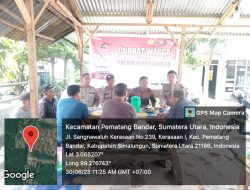 Polsek Perdagangan Gelar Jum’at Curhat  Bersama Warga Kelurahan Kerasaan I