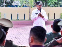 Wakil Bupati Hadiri HUT Bahayangkara Ke 77 Tahun 2023 Polres Simalungun