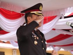 Kapolres Simalungun Pimpin Upacara Hari Bhayangkara ke 77 Tahun 2023