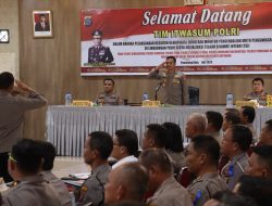 Tim Itwasum Polri Lakukan Klarifikasi Dan Monitor Pengendalian Mutu Pengawasan Interen di Polres Simalungun