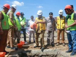 Bupati Simalungun Letakkan Batu Pertama Pembangunan Kantor Camat Bandar dan Gedung Perpustakaan di Kota Perdagangan