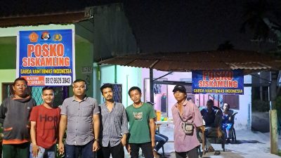 Garda Kamtibmas Indonesia Bersama Masyarakat Giatkan Ronda Malam