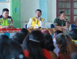 Kunker Ke Nagori Ujung Saribu,Bupati Simalungun Tinjau Pembangunan Perbaikan Jalan