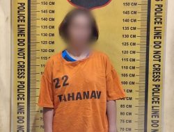 Pelaku Penganiayaan  Penyetrika Anak Dibawah Umur Ditahan Polres Simalungun