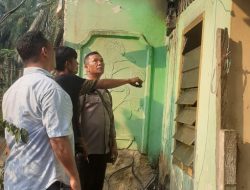 Satu Unit Rumah Permanen Ludes Terbakar Di Nagori Bah Joga Kecamatan Jawa Maraja Bahjambi