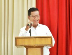 Bupati Simalungun, Forkompinda dan Peserta Pemilu Tandatangani Deklarasi Pemilu Damai 2024