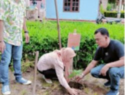 BRI Kanca Perdagangan Sukseskan  Penghijauan Melalui Program ‘BRI Menanam’