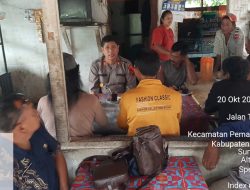 Kapolsek Perdagangan Gelar Jumat Curhat Dinagori Bandar Manis Kecamatan Pematang Bandar