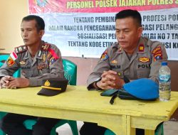 Polres Simalungun Adakan Pembinaan Etika Profesi dan Sosialisasi Kode Etik Polri di 3 Polsek