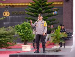 Kapolda Sumut Kunker ke Polres Batu Bara Periksa Kesiapan Personil dan Alat Operasi Mantap Brata 2023