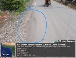 Miris!!! Rekonstruksi Jalan Kabupaten Simalungun Berbiaya Rp 2,7 Milyar Selesai Dikerjakan Kondisinya Sudah Pecah