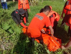 Polsek Perdagangan Bersama Tim Gabungan Lakukan Evakuasi Temuan Mayat Di Nagori Bandar Rejo