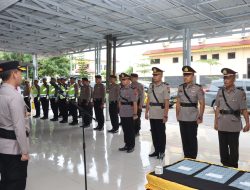 Kapolres Batu Bara Lantik Pejabat Baru Dilingkungan Polres Batu Bara