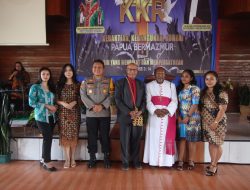 Kapolres Hadiri Kegiatan KKR di Kabupaten Pegunugan Bintang