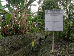 Ppengerjaan Proyek Irigasi Sekunder Dinagori Kandangan Dan Purbaganda Berjalan Lancar