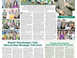 Bupati bersama Forkopimda Simalungun Tinjau Pos PAM Jelas Nataru