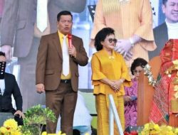 Pemerintah, Forkopimda dan Masyarakat Kabupaten Simalungun Rayakan Natal OikumeneTahun 2023 di Kecamatan Jorlang Hataran