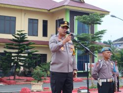 Pimpin Apel  Perdana Tahun 2024 Kapolres Batu Bara : Laksanakan Tugas Sebaik baiknya
