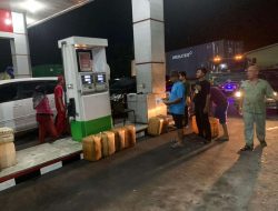 Cek SPBU Polres Batu Bara Tidak Temukan Dugaan Penyimpangan BBM Bersubsidi
