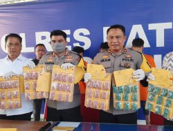 Polres Batu Bara Ringkus 3 Pria Ribuan Pil Ekstasi Disita