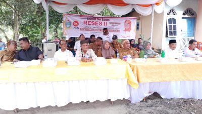 Dra.Hj.Hidayah Herlina Gusti Nasution Gelar Reses ke II Tahun Sidang 2023/2024 di Nagori Bandar Tinggi
