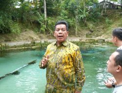 Tinjau Sumber Air Bersih Kecamatan Pematang Bandar, Bupati Simalungun : Nantinya akan di jadikan sebagai sumber air kemasan