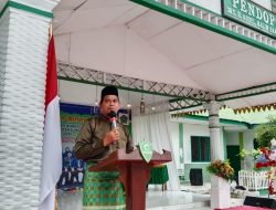 Bakal Calon Bupati H.Al Asari. S.ag, M.Si Hadiri Pelepasan Siswa M.Ts Alwashliyah Tanjung Tiram