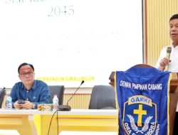 Bupati Simalungun Jadi Narasumber di Study Meeting Gerakan Angkatan Muda Keristen Indonesia