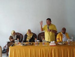 Bacagub Hanan Bersama Bacabup Ririn Silaturahmi Dengan Pengurus Partai Golkar 2 Kecamatan di Pringsewu