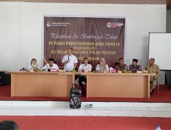 KPU Kabupaten Batu Bara Lantik 1.281 Orang Petugas Pemutakhiran Data Pemilih