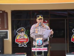 Kapolres AKBP. Choky Sentosa Meliala Pimpin Upacara Serah Terima Jabatan di Lingkungan Polres Simalungun