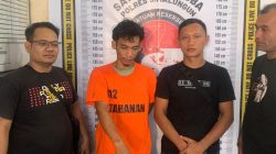 Oprasi Gerebek Kampung Narkoba Polres Simalungun Amankan Pria Pemilik Shabu