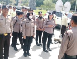 Polres Simalungun Amankan Aksi Unjuk Rasa Dikawasan Ekonomi Khusus Sei Mangkei