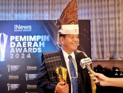 Bupati Simalungun Raih Penghargaan Bergengsi Pimpinan Daerah Awards 2024