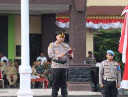 Polres Batu Bara Laksanakan Apel Gelar Pasukan OPS Mantap Praja Toba 2024